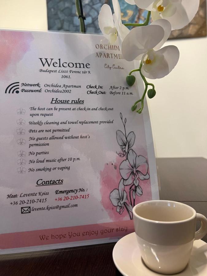 Orchidea Apartment City Centre 布达佩斯 外观 照片